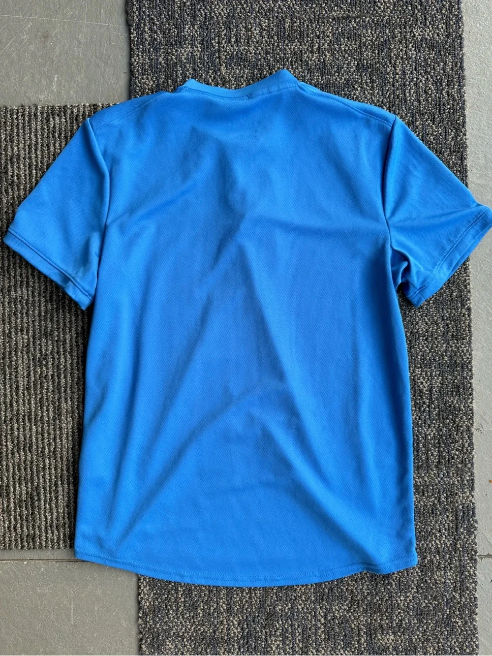 Nike Men’s Royal Blue Dri-FIT Polo with White Swoosh